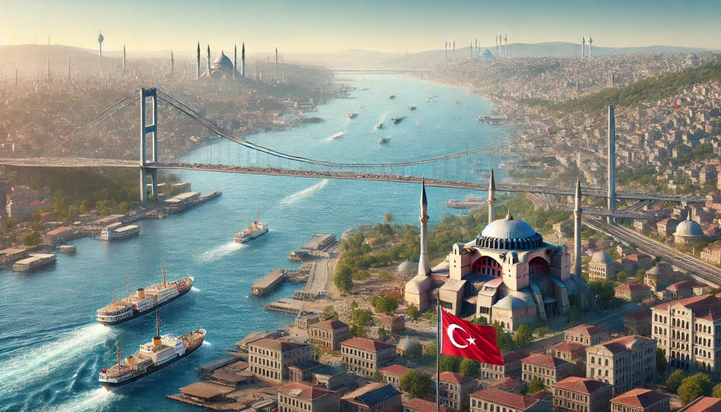 panoramic view of Istanbul